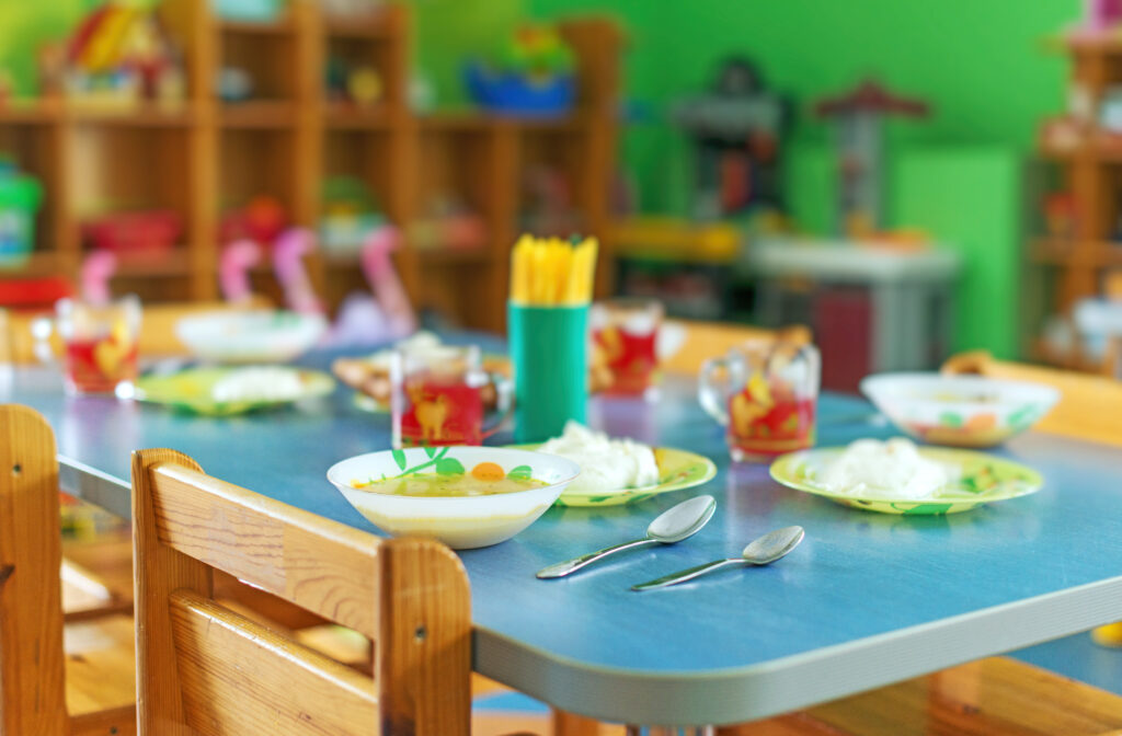 food and nutrition standards in nursery in peckham