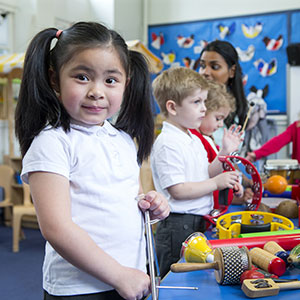 Little Girl at Smart Kids Day Nursery